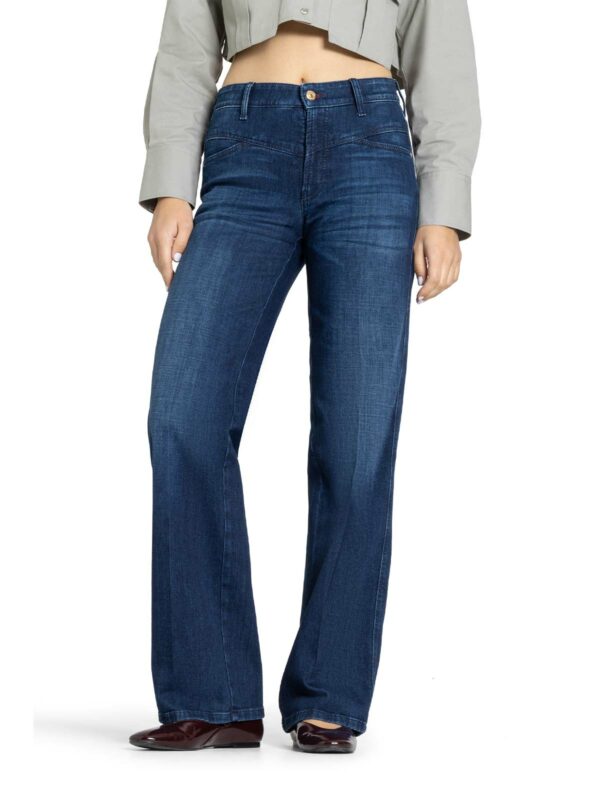 Jeans campana azul AIMEE SEAM - CAMBIO - Imagen 2