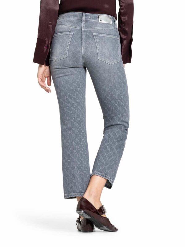 Jeans tobillero estampado gris PARIS EASY KICK - CAMBIO - Imagen 3