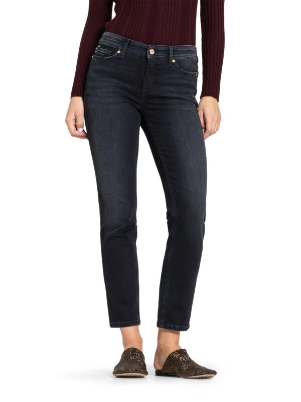 Jeans tobillero ajustado azul PIPER CROPPED - CAMBIO