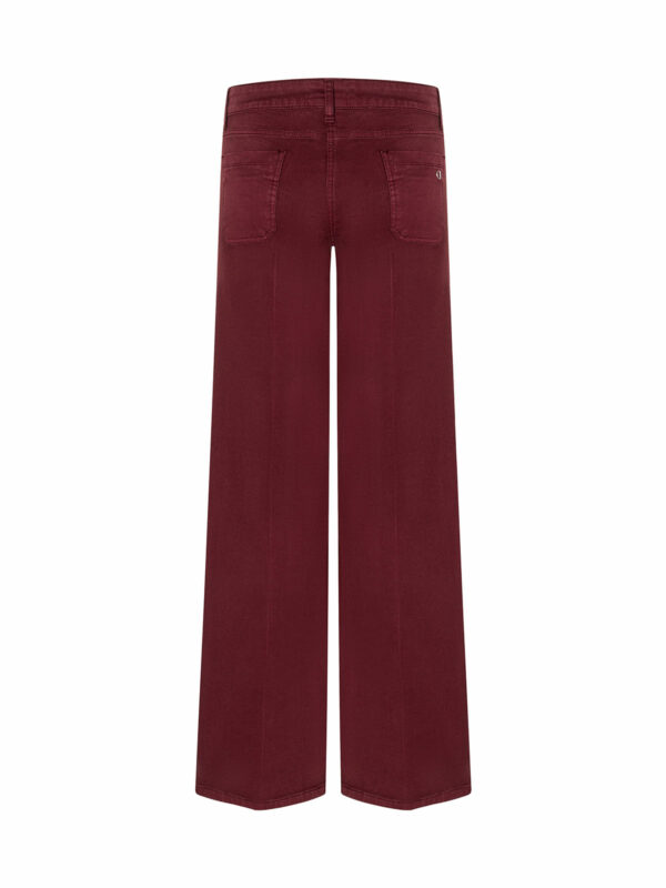 Jeans anchos granate TESS - CAMBIO - Imagen 2