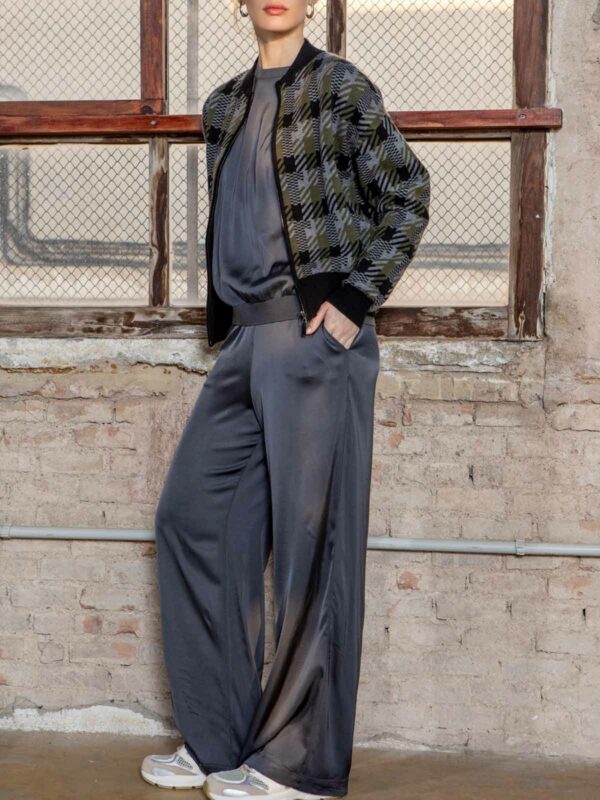 Pantalón ancho gris marengo SOUL - TROVELS