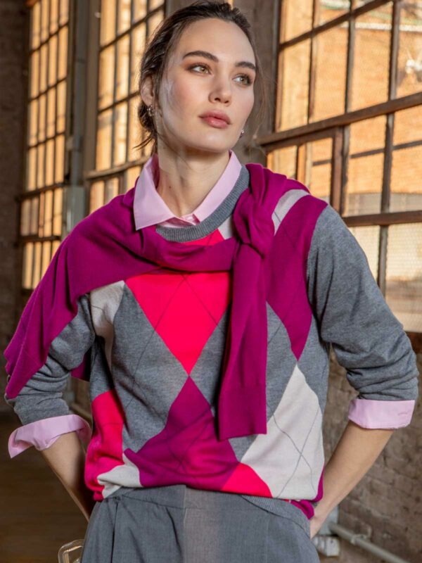 Jersey fucsia JUDY - KILT