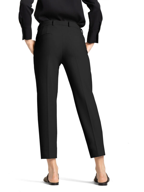 Pantalón tobillero recto negro KRYSTAL - CAMBIO - Imagen 2
