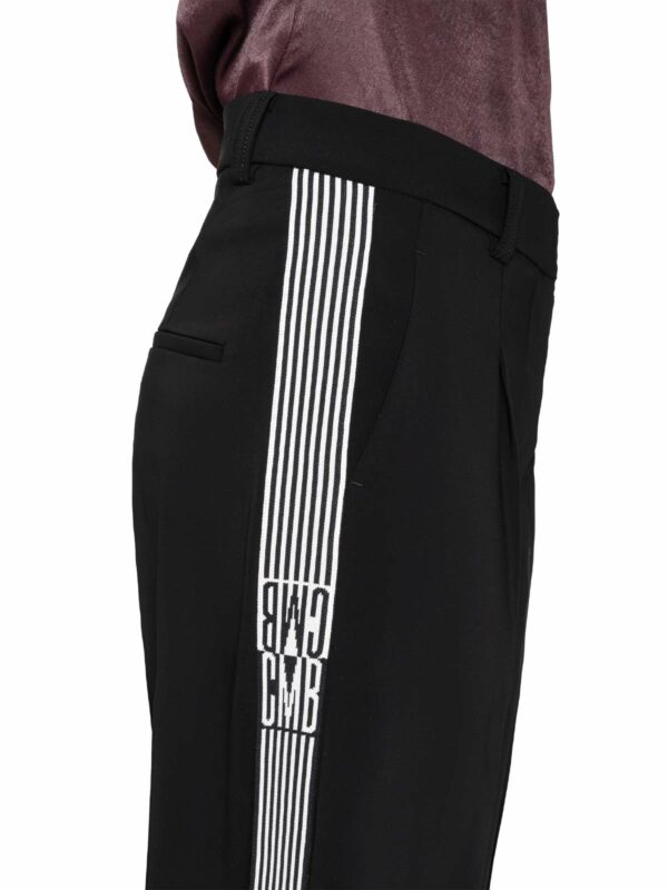 Pantalón negro con detalles laterales ETIENNE TRACK - CAMBIO - Imagen 3