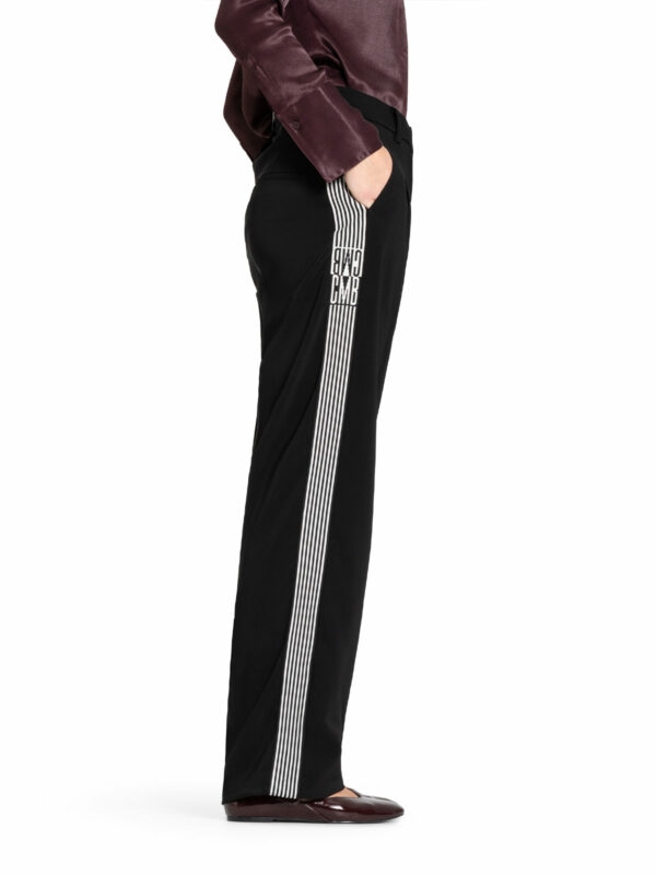 Pantalón negro con detalles laterales ETIENNE TRACK - CAMBIO - Imagen 2