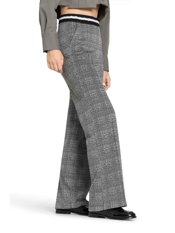 Pantalón ancho de punto  estampado Black&White AVA- CAMBIO - Imagen 2