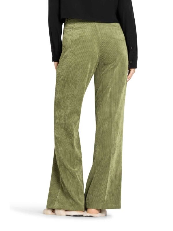Pantalón pana ancho verde pistacho AMELIE - CAMBIO - Imagen 3