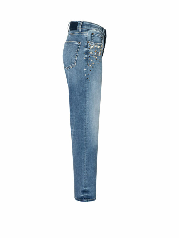 Jeans tobillero con pedrería GINI - CAMBIO - Imagen 3