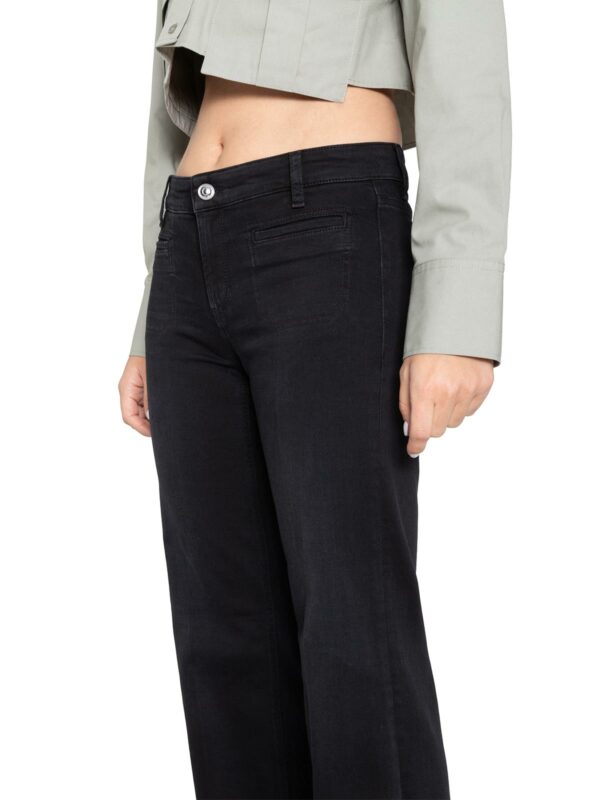 Jeans ancho negro TESS - CAMBIO - Imagen 4